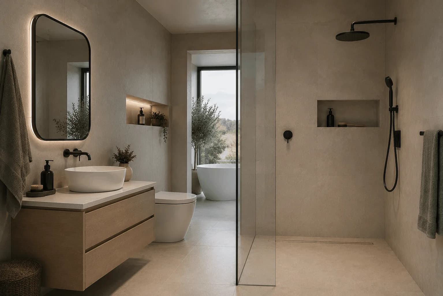 Bathroom Lighting and Mirror Guide: Getting the Layers Right step 1 - bathroom accessories Australia